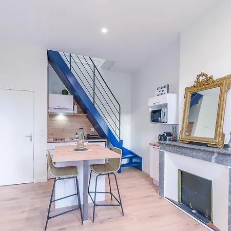 公寓 Romantique Duplex Au Pied De La Cite 卡尔卡松